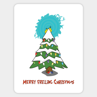 Merry Frelling Christmas DRD Magnet